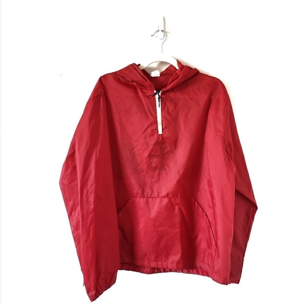Vintage Red USA Windbreaker